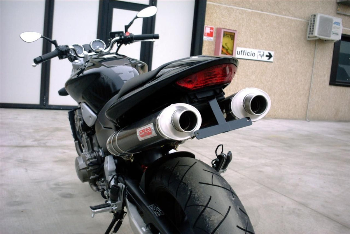 Honda Hornet 900 CB919 Undertail GPR Exhaust Systems Carbon Oval