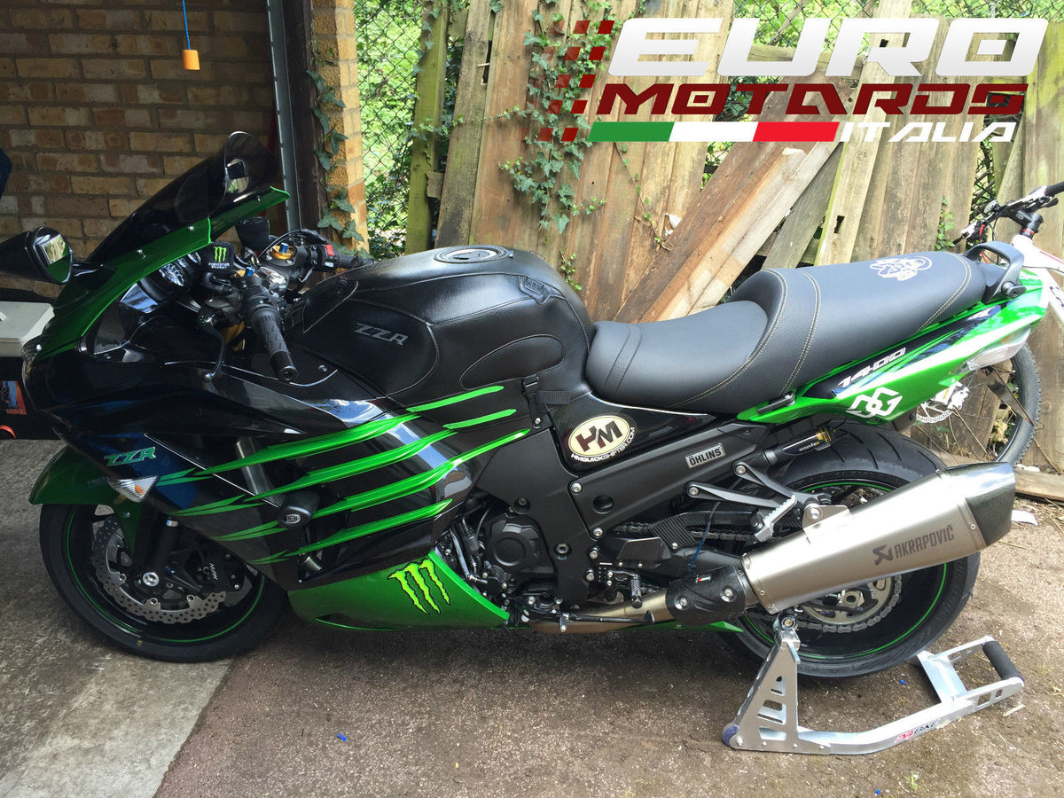 Kawasaki ZX14 ZZR 1400 06 13 Top Sellerie Comfort Seat Gel Heat Options REF3571