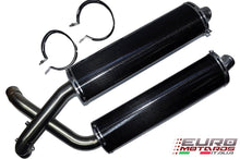 Load image into Gallery viewer, Ducati 998 Biposto 45mm or 998 S/R 50mm Silmotor Exhaust Carbon Oval Silencers