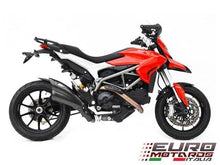 Load image into Gallery viewer, Ducati Hypermotard Hyperstrada 821 939 2013-2015 Zard Exhaust Slipon Carbon Cap