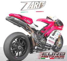 Load image into Gallery viewer, Ducati 1198 SBK Zard Exhaust 70mm Full System & Penta-Evo Carbon Silencers +8HP