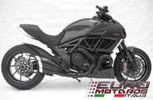 Load image into Gallery viewer, Ducati Diavel 2011-2016 Zard Exhaust Steel Silencer Black Muffler Road Legal