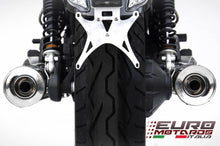 Load image into Gallery viewer, Moto Guzzi California 2013-2015 Zard Exhaust Dual Black Silencer Steel Mufflers