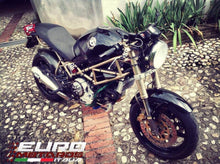 Load image into Gallery viewer, Ducati Monster 600 900 Silmotor Exhaust Dual Megaphone Slipon Silencers