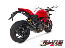 Load image into Gallery viewer, Ducati Monster 1100 Evo Zard Exhaust Carbon Silencers Road Legal