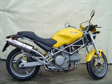 Load image into Gallery viewer, Ducati Monster 600 750 900 94-00 High Mount GPR Exhaust Systems Ti Oval Mufflers