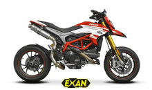 Load image into Gallery viewer, Ducati Hypermotard 939 17-18 High Mount Exan Exhaust Silencer X-GP Carbon/Titan