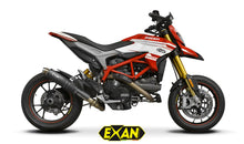 Load image into Gallery viewer, Ducati Hypermotard 939 2017-18 Exan Exhaust Silencer X-GP Carbon/Titanium/Black