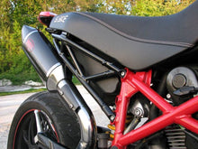 Load image into Gallery viewer, MassMoto Exhaust Silencer Oval Full Carbon New Ducati Hypermotard 1100 2in1 Kit