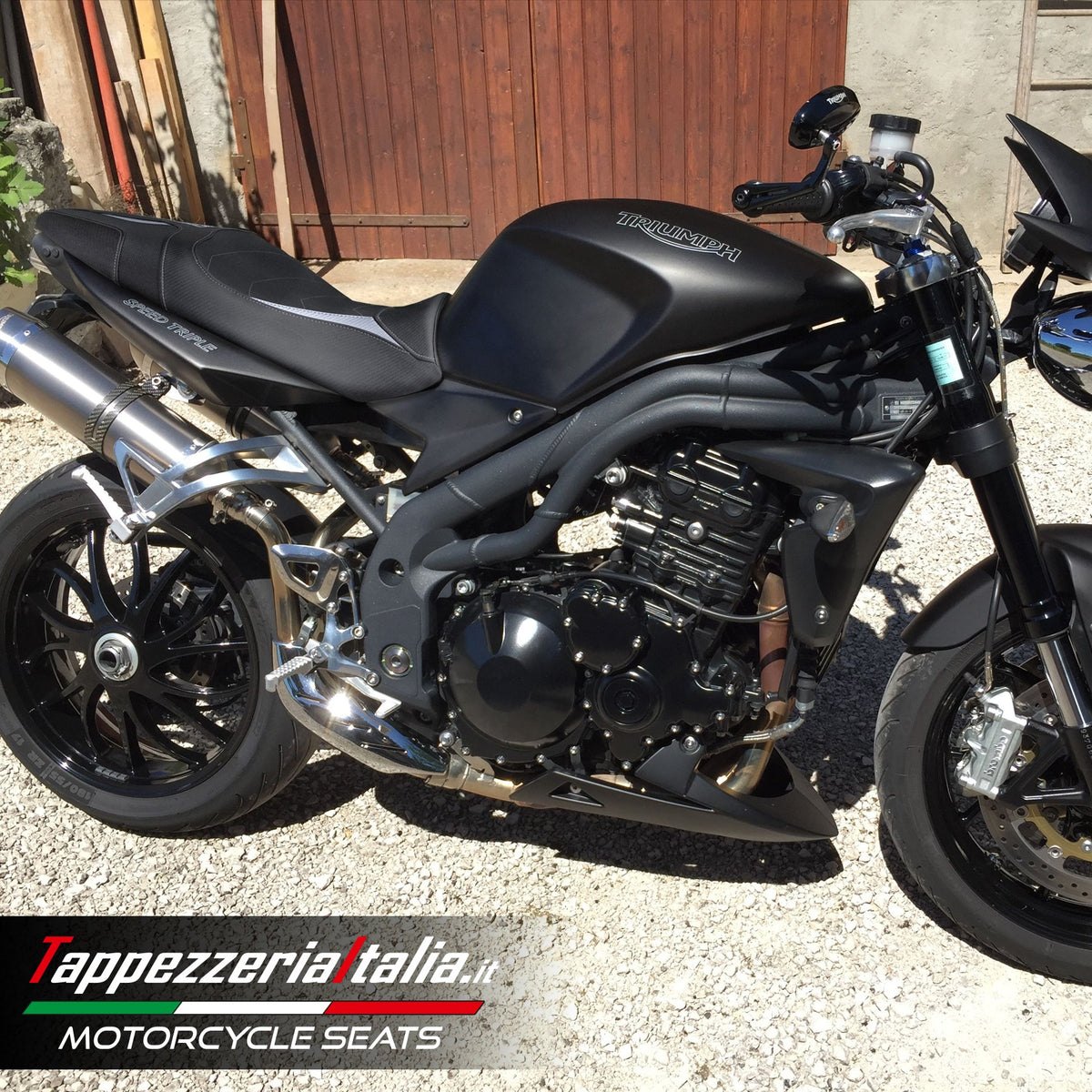 Triumph Speed Triple 1050 2005-2010 Tappezzeria Italia Seat Cover
