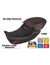 Load image into Gallery viewer, TPZ Italia velvet anti-slip seat cover for Ducati Diavel V4 2023-2024 — Euro Motards — view 2