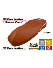 Load image into Gallery viewer, TPZ Italia comfort foam seat cover for Vespa GTS 125/150/300 2009-2023 — Euro Motards — view 2