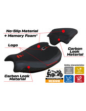 Load image into Gallery viewer, TPZ Italia Mina comfort seat cover for Ducati Streetfighter V2 2022-2023 — Euro Motards — view 2