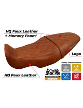 Load image into Gallery viewer, TPZ Italia Camberra comfort seat cover for Benelli Leoncino 800 2022-2023 — Euro Motards — view 2