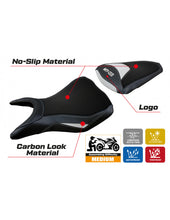 Load image into Gallery viewer, TPZ Italia Meolo anti-slip seat cover for Yamaha MT-03 2020-2023 — Euro Motards — view 2
