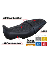 Load image into Gallery viewer, TPZ Italia Sydney anti-slip seat cover for Benelli Leoncino 800 2022-2023 — Euro Motards — view 2