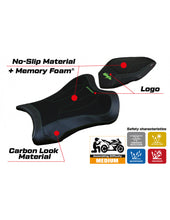 Load image into Gallery viewer, TPZ Italia Dexter comfort foam seat cover for Kawasaki Ninja ZX10R 2021-2023 — Euro Motards — view 2