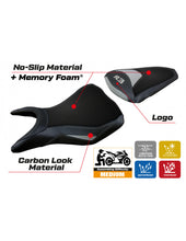 Load image into Gallery viewer, TPZ Italia Jesolo comfort foam seat cover for Yamaha YZF-R3 2015-2023 — Euro Motards — view 2