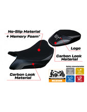 Load image into Gallery viewer, TPZ Italia Loei comfort foam seat cover for Suzuki GSX-S1000 GT 2021-2023 — Euro Motards — view 2