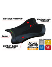 Load image into Gallery viewer, TPZ Italia Garen ultra-grip seat cover for Kawasaki Ninja ZX10RR 2021-2023 — Euro Motards — view 2