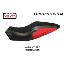 Load image into Gallery viewer, TPZ Italia Andorra velvet comfort seat cover for Ducati Monster 821/1200 2014-2016 — Euro Motards
