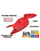Load image into Gallery viewer, TPZ Italia Mamba velvet anti-slip seat cover for Aprilia RS660 2021-2023 — Euro Motards — view 2