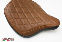 Load image into Gallery viewer, Luimoto Vintage Brown Diamond Seat Cover For Triumph Bobber 2017-2020