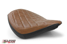 Load image into Gallery viewer, Luimoto vintage brown diamond seat cover for Triumph Bobber 2017-2020 — Euro Motards — view 5