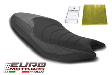 Load image into Gallery viewer, Luimoto Cafe Line Suede Tec-Grip Seat Cover For Triumph Trident 660 2021-2022