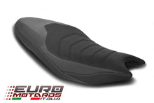 Load image into Gallery viewer, Luimoto Cafe Line Suede Tec-Grip Seat Cover For Triumph Trident 660 2021-2022
