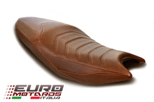 Load image into Gallery viewer, Luimoto Cafe Line Suede Tec-Grip Seat Cover For Triumph Trident 660 2021-2022