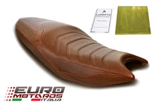 Load image into Gallery viewer, Luimoto Cafe Line Suede Tec-Grip Seat Cover For Triumph Trident 660 2021-2022