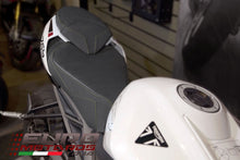 Load image into Gallery viewer, Luimoto R-cafe tec-grip suede seat cover set for Triumph Street Triple 765 2023-2024 — Euro Motards — view 2