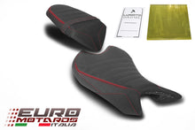 Load image into Gallery viewer, Triumph Street Triple 765 2023-2024 Luimoto R-Cafe Tec-Grip Suede Seat Cover Set