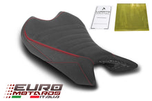 Load image into Gallery viewer, Triumph Street Triple 765 2023-2024 Luimoto R-Cafe Tec-Grip Suede Seat Cover New