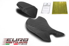 Load image into Gallery viewer, Triumph Street Triple 765 2023-2024 Luimoto R-Cafe Tec-Grip Suede Seat Cover Set