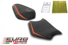 Load image into Gallery viewer, KTM RC390 RC 390 2022-2024 Luimoto Race Suede Tec-Grip Seat Saddle Covers Set