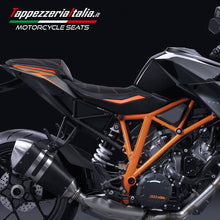 Load image into Gallery viewer, TPZ Italia comfort foam seat cover for KTM 1290 Super Duke R 2014-2019 — Euro Motards