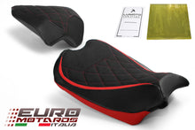 Load image into Gallery viewer, Luimoto Diamond Sport Suede Seat Cover Set New For Ducati Panigale V4 2018-2021