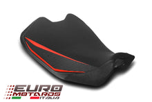 Load image into Gallery viewer, Luimoto veloce suede seat cover rider 3 colors for Ducati Monster 937 950 2021-2022 — Euro Motards — view 5