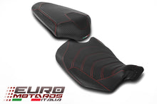 Load image into Gallery viewer, Luimoto cafe grezzo suede seat covers set for Ducati Monster 937 950 2021-2022 — Euro Motards