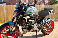 Load image into Gallery viewer, Luimoto cafe grezzo suede seat covers set for Ducati Monster 937 950 2021-2022 — Euro Motards — view 3