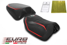Load image into Gallery viewer, Ducati Multistrada V4 2021-2022 Luimoto Grezzo Suede Tec-Grip Seat Covers Set