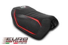 Load image into Gallery viewer, Luimoto grezzo suede tec-grip seat cover for Ducati Multistrada V4 2021-2022 — Euro Motards