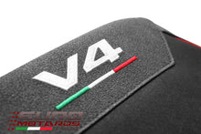 Load image into Gallery viewer, Luimoto grezzo suede tec-grip seat cover for Ducati Multistrada V4 2021-2022 — Euro Motards — view 2