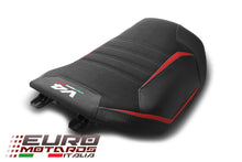 Load image into Gallery viewer, Luimoto grezzo suede tec-grip seat covers set for Ducati Multistrada V4 2021-2022 — Euro Motards — view 3
