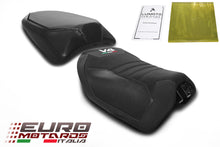 Load image into Gallery viewer, Ducati Multistrada V4 2021-2022 Luimoto Grezzo Suede Tec-Grip Seat Covers Set