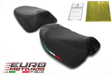 Load image into Gallery viewer, Ducati Multistrada V4 2021-2022 Luimoto Italia Suede Tec-Grip Seat Covers Set