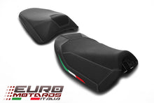 Load image into Gallery viewer, Ducati Multistrada V4 2021-2022 Luimoto Italia Suede Tec-Grip Seat Covers Set