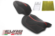 Load image into Gallery viewer, Ducati Panigale V4 2022-2024 Luimoto GP Diamond Tec-Grip Suede Seat Covers Set